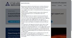 Desktop Screenshot of calculuscapital.com